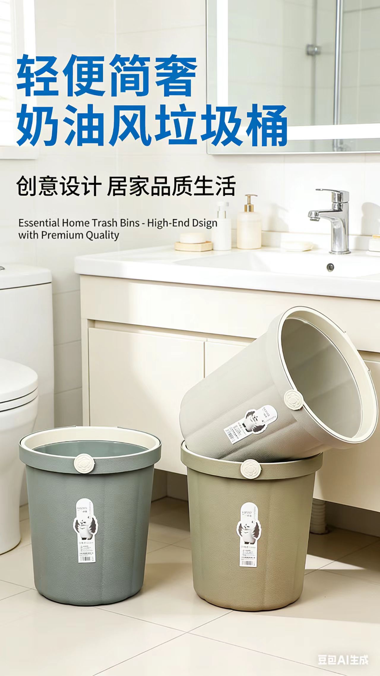 垃圾桶实物图