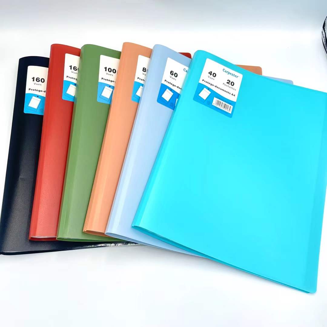 A4 soft-shell color reference book, office document book, insert book, student test paper book pic 1