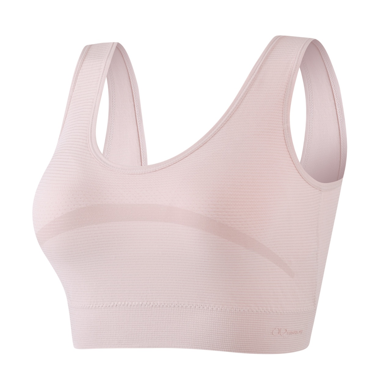 Enlarged and widened seamless back-tightening bra undefined