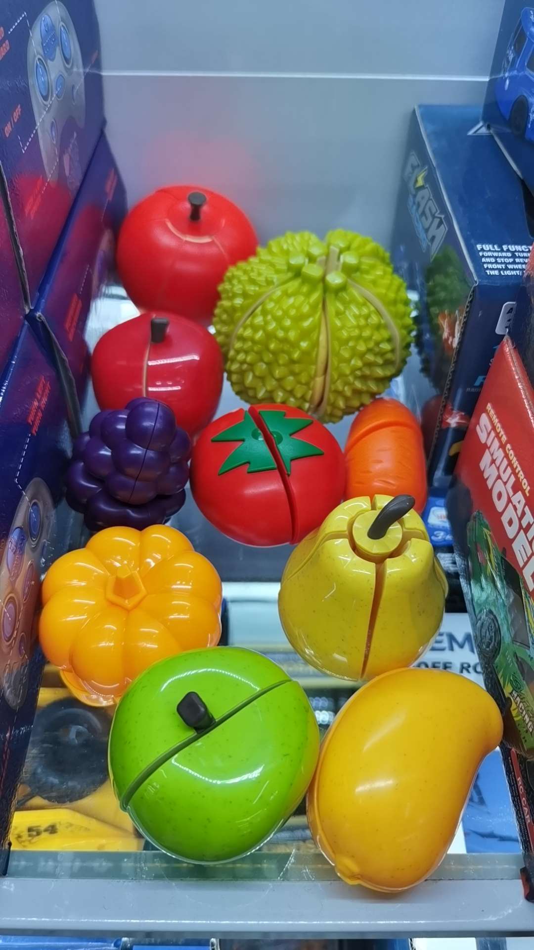 高档可剥皮儿童水果切切乐玩具仿真榴莲蔬菜厨房可剥解过家家玩具 