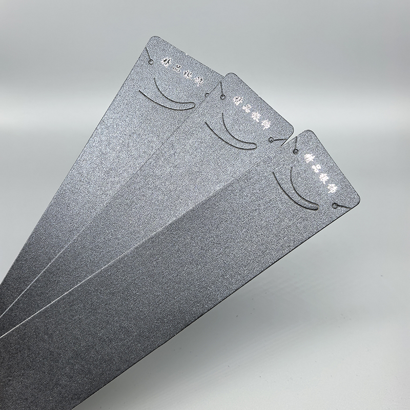 Factory direct sales of packaged silver jewelry, necklaces, bracelets, cards, black pearlescent cardboard, universal silver jewelry, 4*21cm in stock, 100 pieces per auction Item Picture