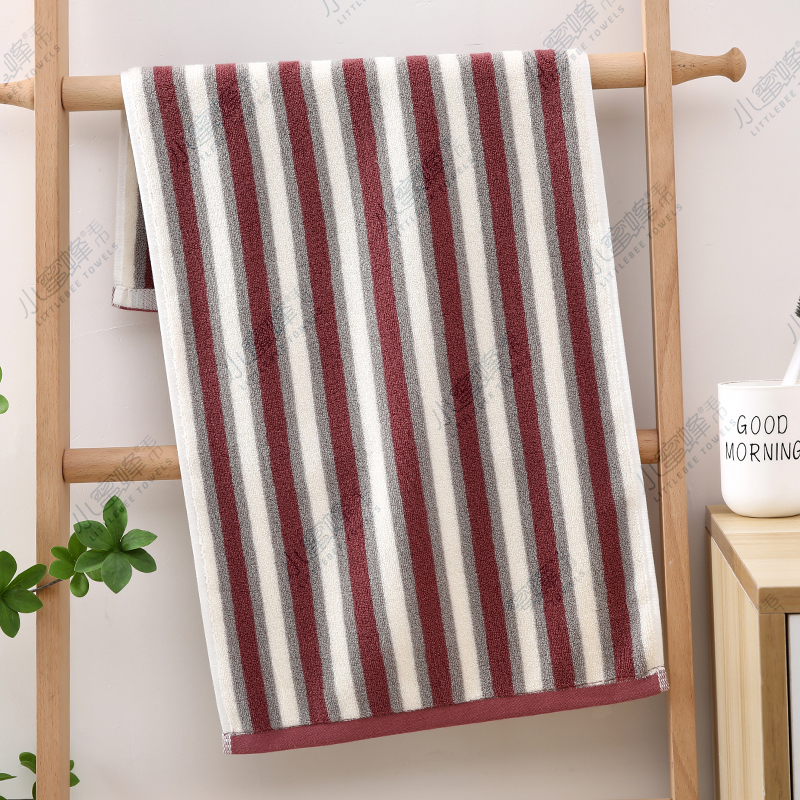 New all-cotton towel, combed cotton towel, soft and absorbent gift towel, Little Bee towel 615 pic 7