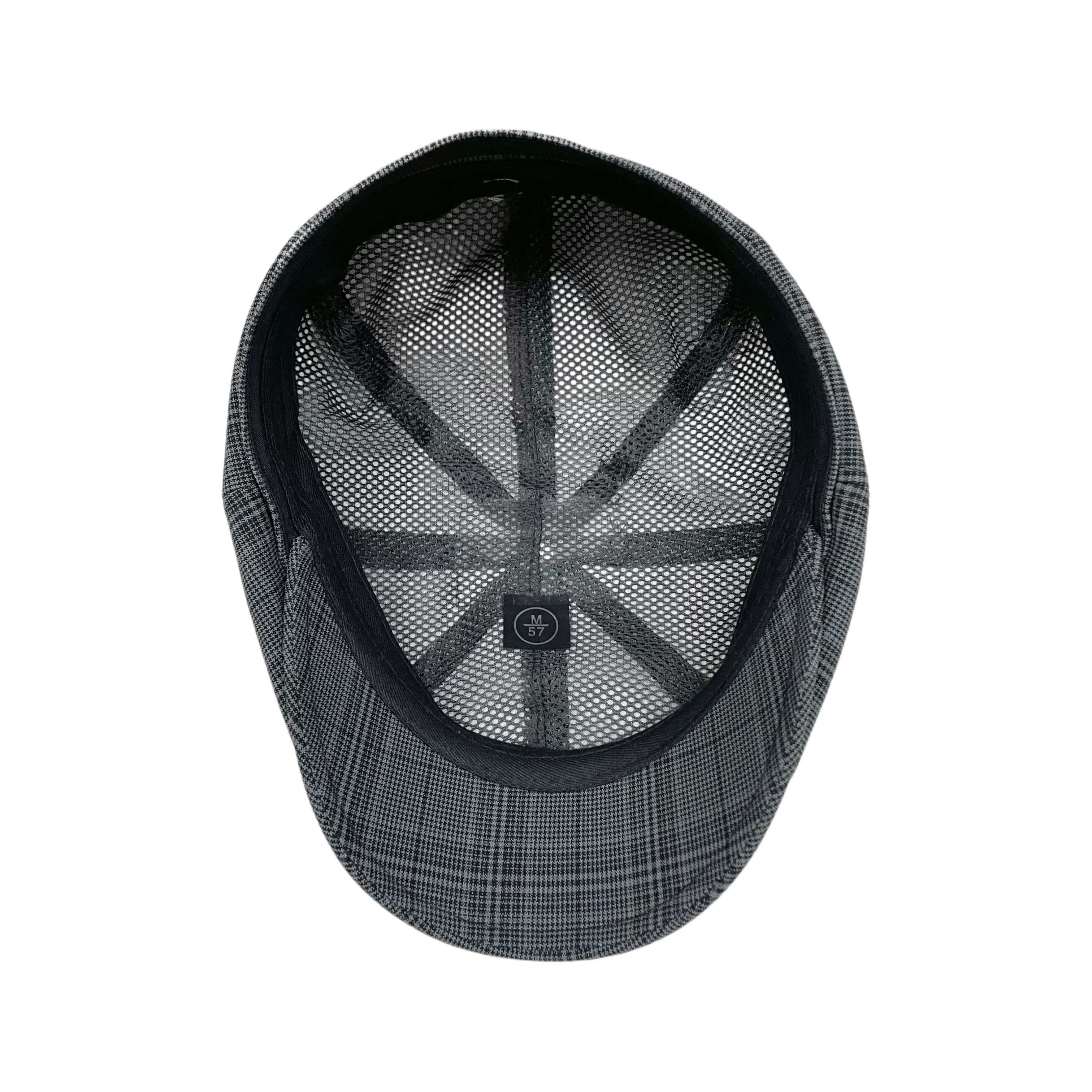 Spring and summer thin suit front hat, elegant and retro, versatile, trendy baseball cap, simple and high-quality, men's summer hat, outdoor sunshade, casual hat Item Picture