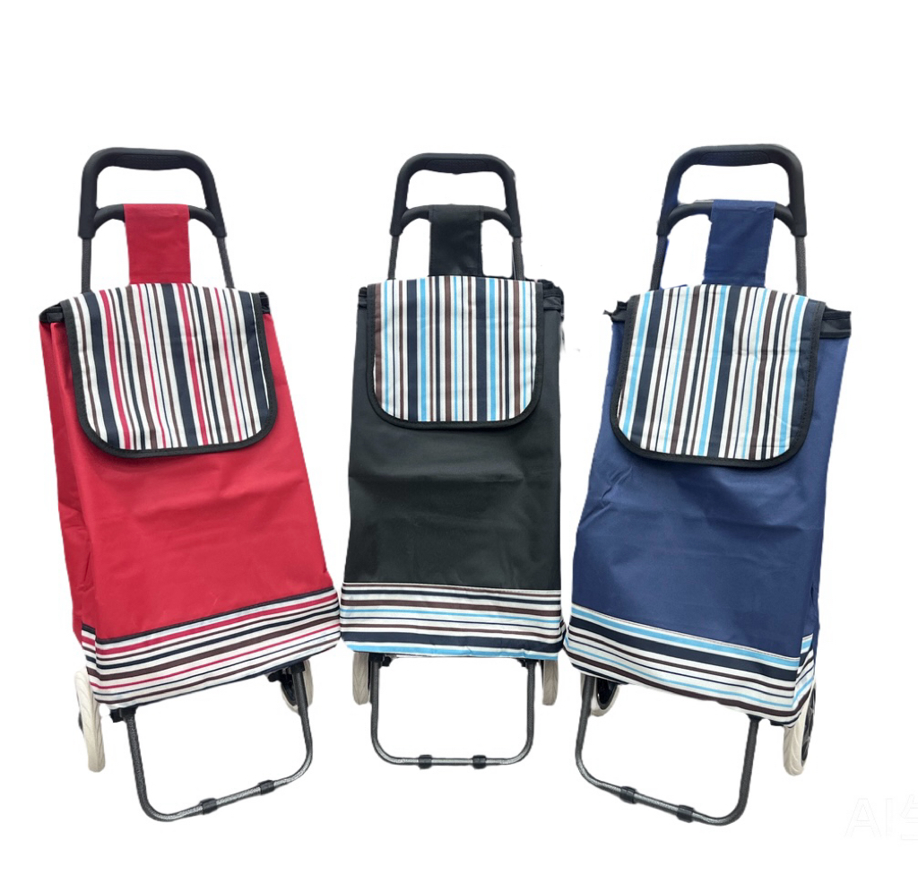 折叠式手拉车折叠家用购物车牛津布拿快递小推车老人买菜车