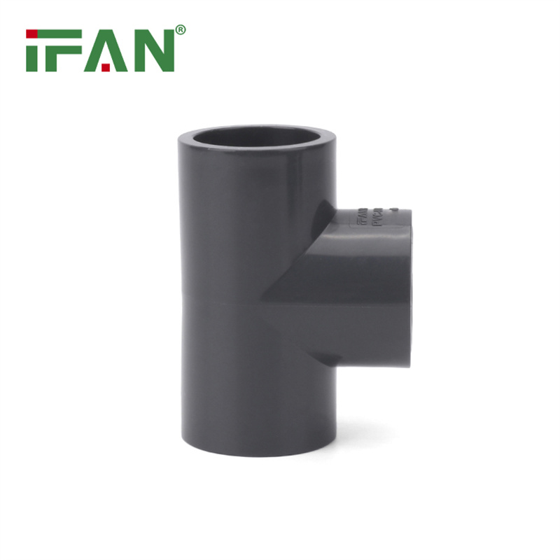IFAN Plumbing GB PVC Pipe Connect Adapter Tee UPVC Fittings details Picture
