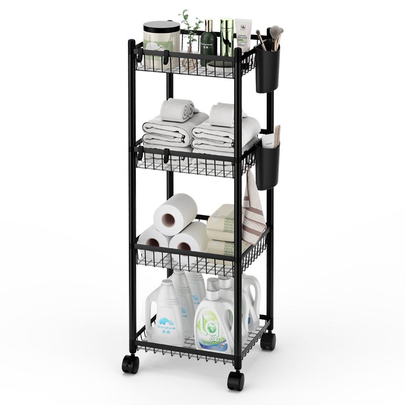 置物架/马桶置物架/货架/宿舍置物架/浴室置物架白底实物图