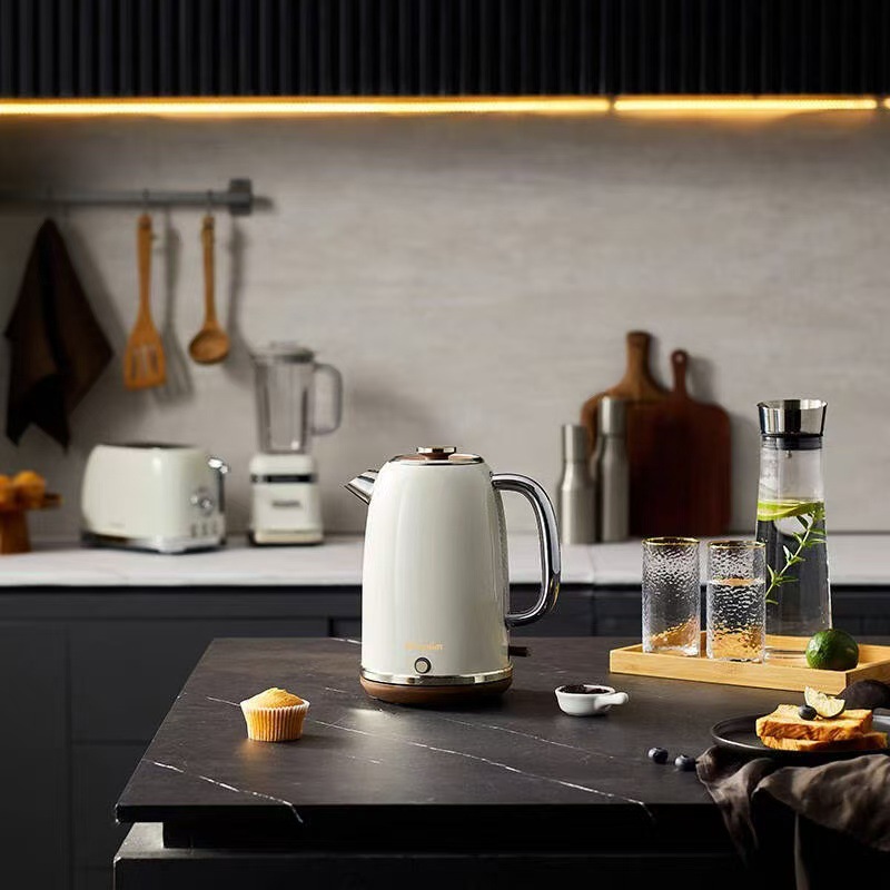 bargaim electric kettle 316 stainless steel food grade kettle insulation thermal flask large capacity kettle 1.8l details Picture