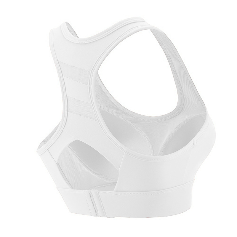 integrated chest pad fixed cup high strength shockproof push up sports bra women's thin beauty back exercise bra autumn Application Scenario