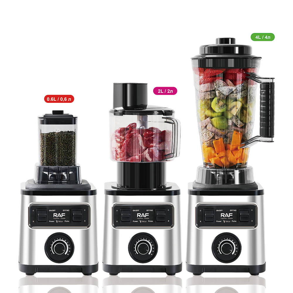 RAF European standard cross-border 4L blender, fruit and vegetable juicer, multi-functional eight-in-one household juicer and blender Specification drawing