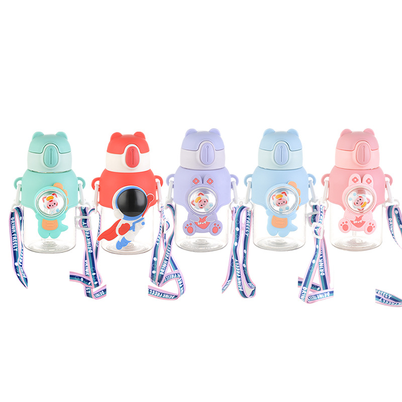children's cups summer online red high-looking value straw cup boys and girls primary school kindergarten baby kettle customization Item Picture