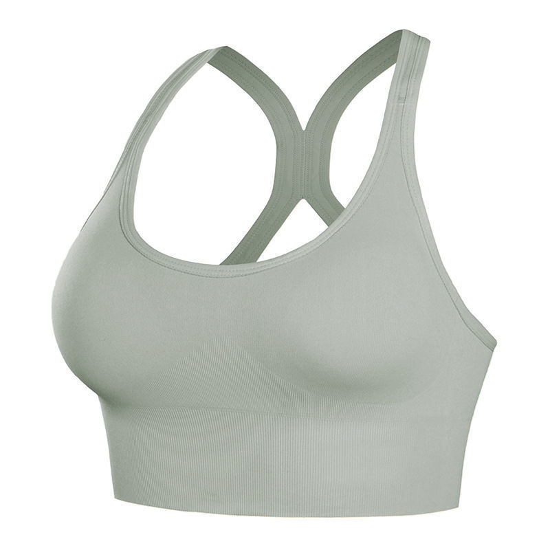 cross-border large size shockproof exercise underwear bra push up tube top wide shoulder strap i-shaped vest beauty back underwear bra Item Picture