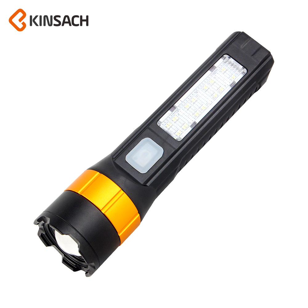 KINSACH星之源白激光5W+2835贴片白光+红光）手电筒