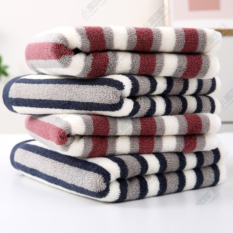New all-cotton towel, combed cotton towel, soft and absorbent gift towel, Little Bee towel 615 pic 6