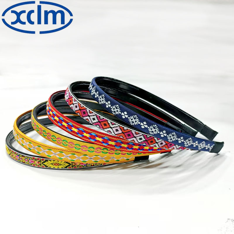 Retro hair clips, wide-brimmed hair bands, embroidered ethnic floral hair clips, facial wash headbands, new hair accessories, high head accessories, exquisite