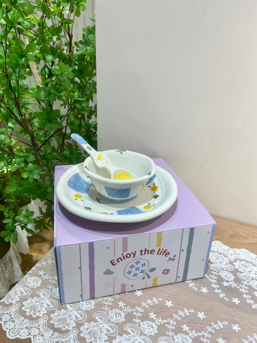 日式碗盘碟日式陶瓷碗盘餐具日式餐具礼品陶瓷碗礼品碗餐具套装日式碗陶瓷盘创意礼品中式餐具商务礼品套装盘子陶瓷盘海鲜盘汉堡碗详情27