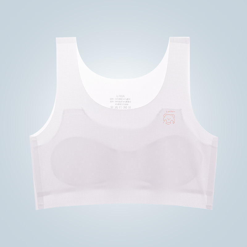 [factory straight hair] girls' underwear development period summer thin primary school student vest junior high school bra girl bra Application Scenario