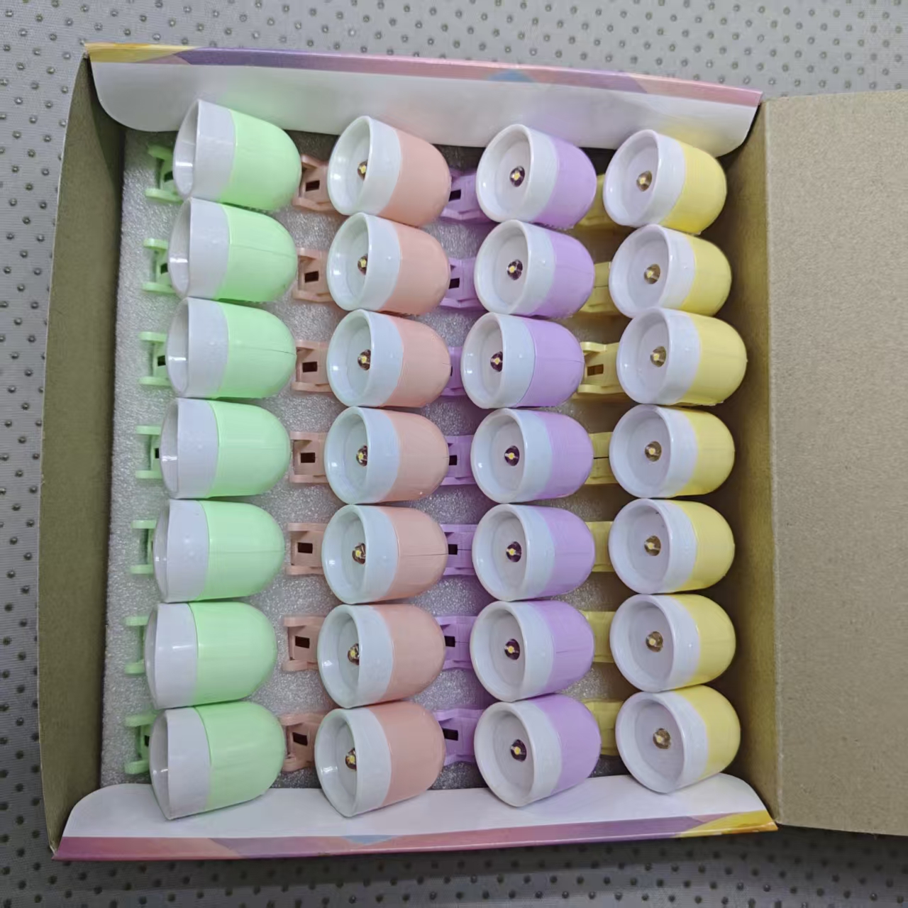 Colorful bulbs, colorful small lamps, halogen lamp heads, multi-color decorations, festive atmosphere, home lighting fixtures, FJ-117 factory wholesale pic 3