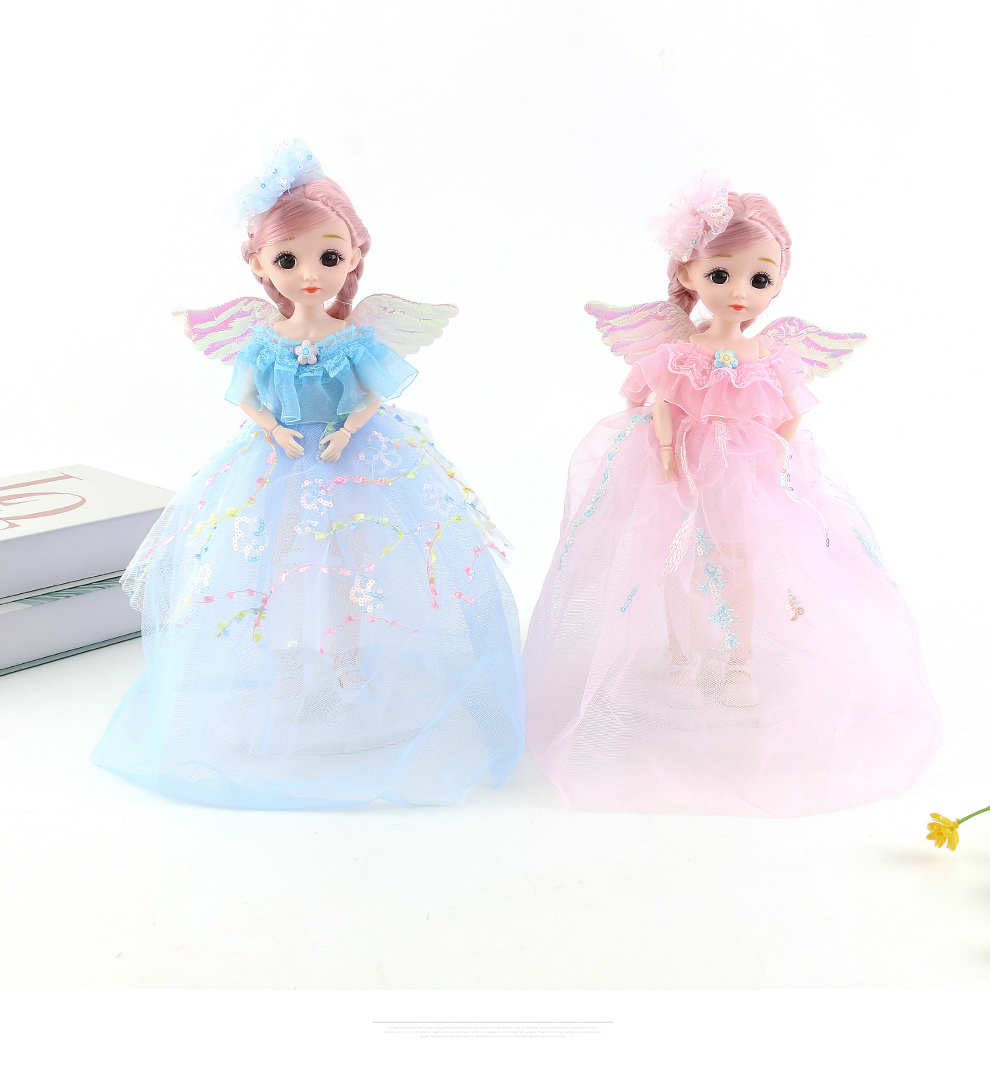 30厘米婚纱灯光音乐长裙公主换装游戏女孩玩具芭比洋娃娃生日礼物小孩玩具批发挂件摆件