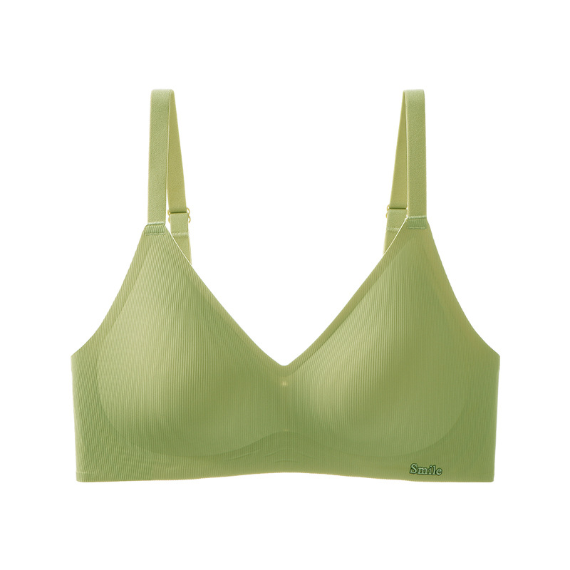 b78 seamless nude feel underwear women's jelly soft support breast holding adjustable wireless super soft thin bra Application Scenario