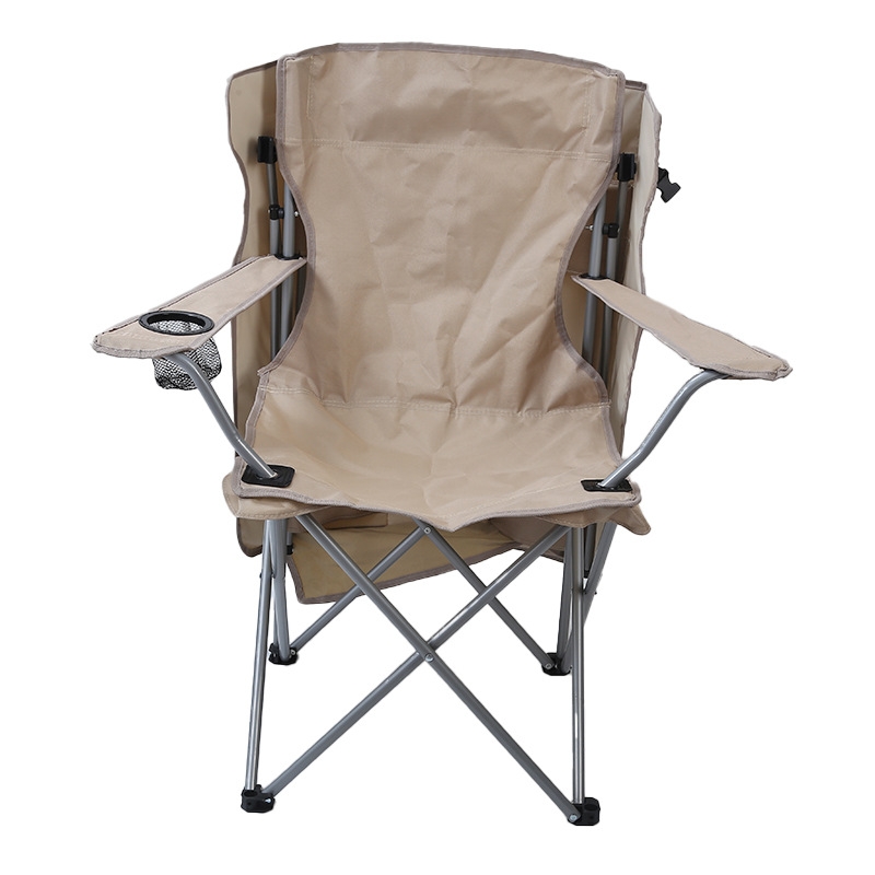 户外带顶棚扶手椅单人沙滩椅便携式野营牛津布折叠椅野钓椅钓鱼椅外贸热销户外折叠椅详情图5