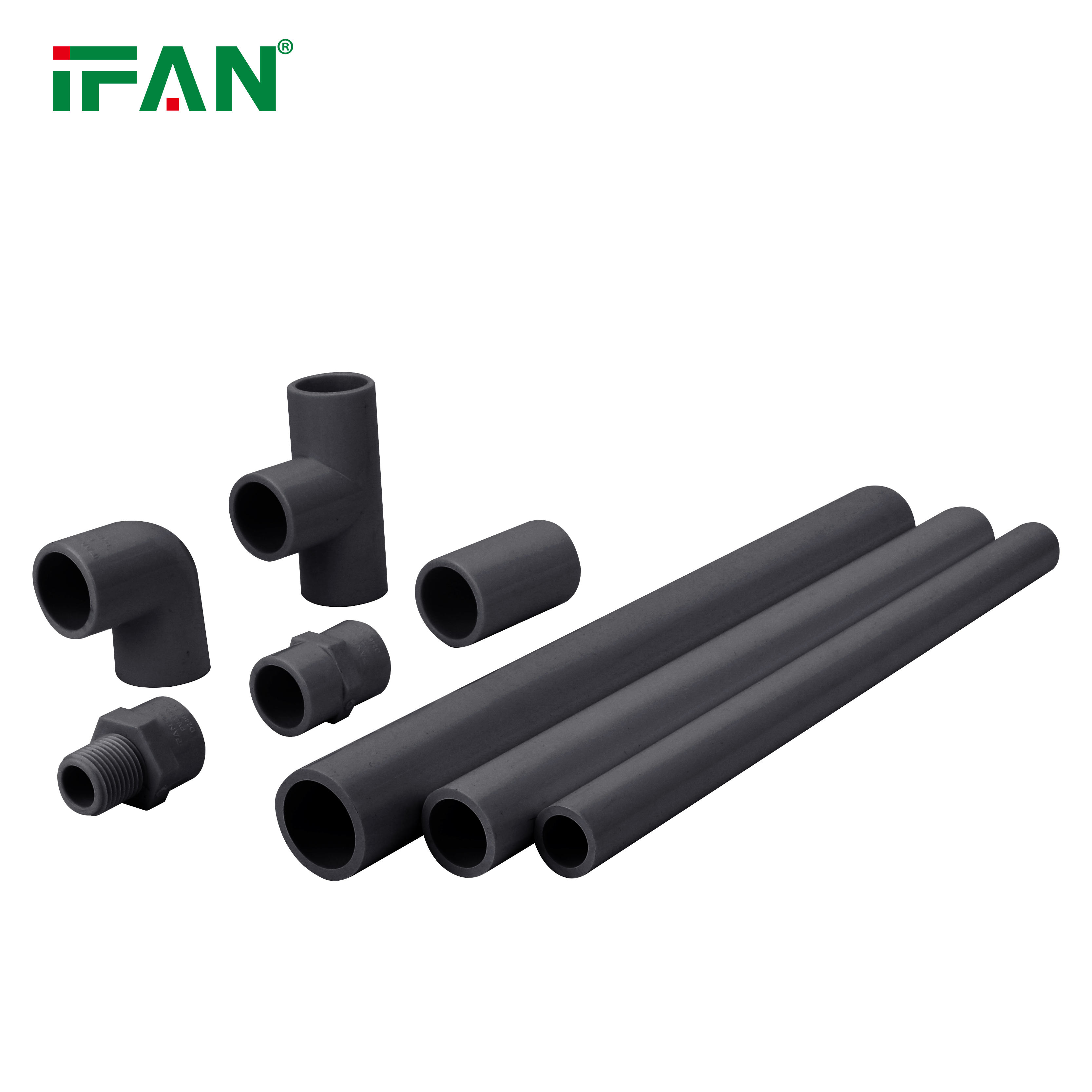IFAN Plumbing GB UPVC Fitting PN10 Tee Coupling UPVC Fitting