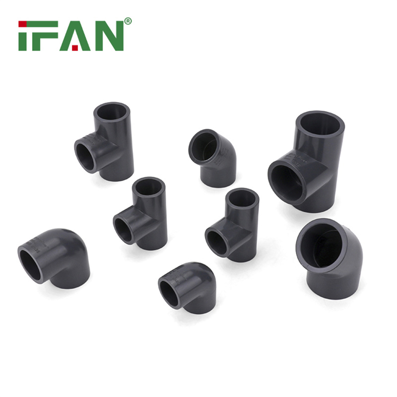 IFAN PN10 PVC Elbow Tee Plumbing GB PVC-U UPVC Pipe Fittings