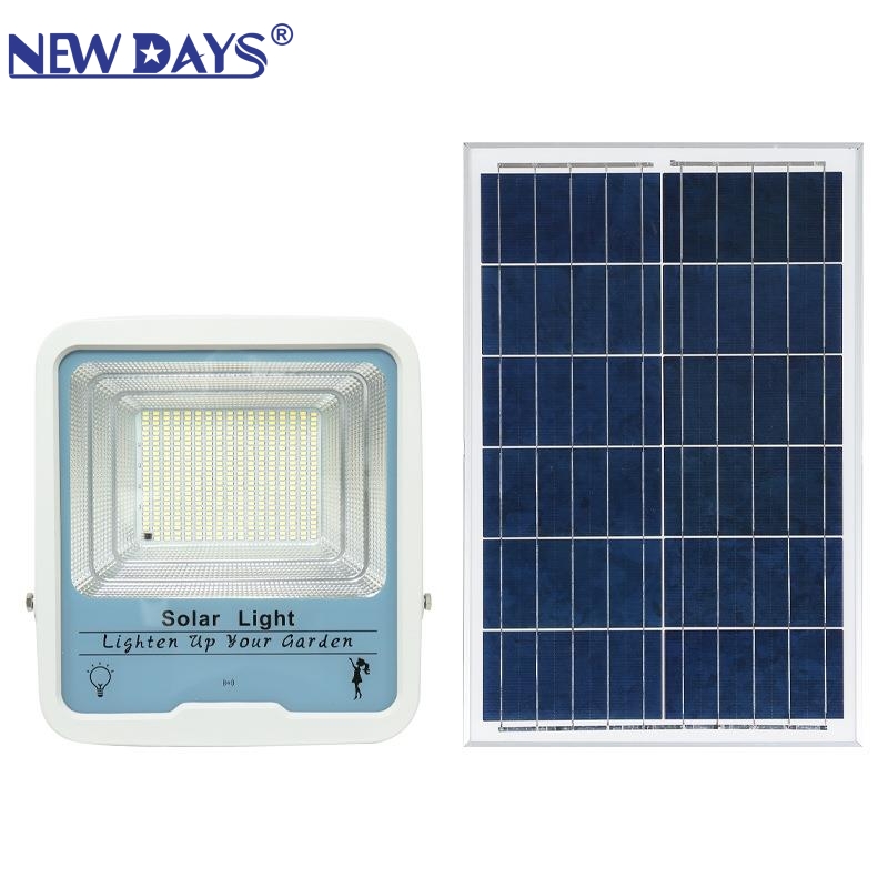 NEWDAYS marca nuevo crossover LED fundición a presión de aluminio luz de inundación solar luz de inundación impermeable y a prueba de polvo iluminación doméstica luz de emergencia luz de calle ecológica resaltada luz solar