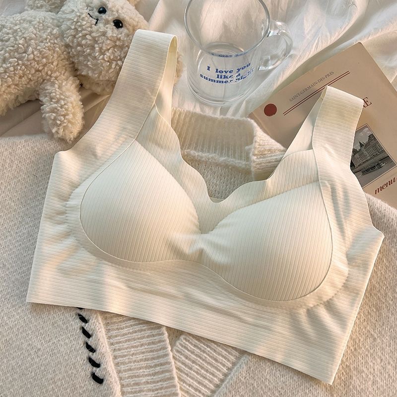seamless sport beauty back women's bra wireless push up breast holding anti-drooping vest-style women's comfortable underwear Application Scenario