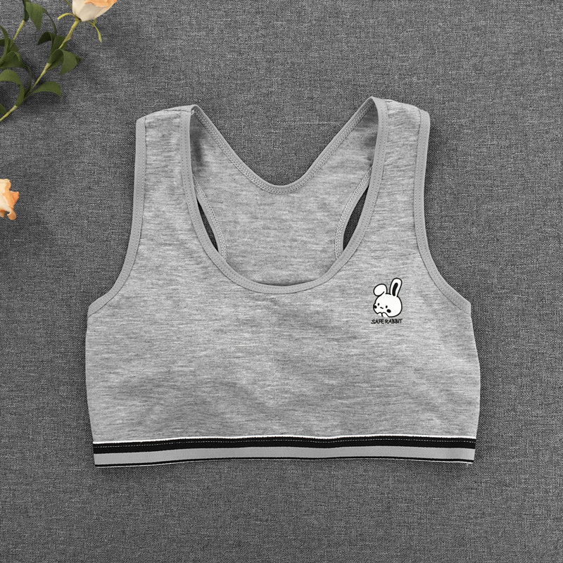 rabbit summer girls' puberty vest underwear children's chest wrap junior high school and elementary school students girls' bra small half clothes Application Scenario