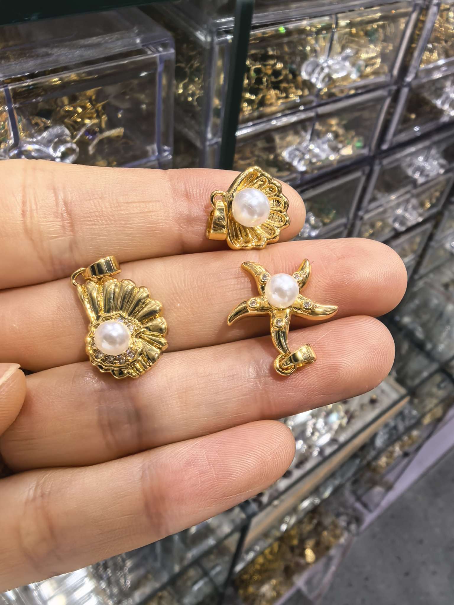 海洋系列的吊坠产品图