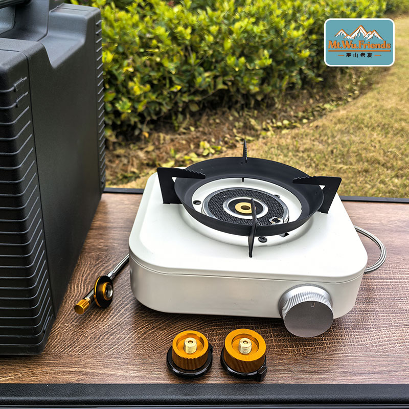 巫山老友户外卡式炉具分体式便捷式新款露营炊具煮茶燃气炉分离式
