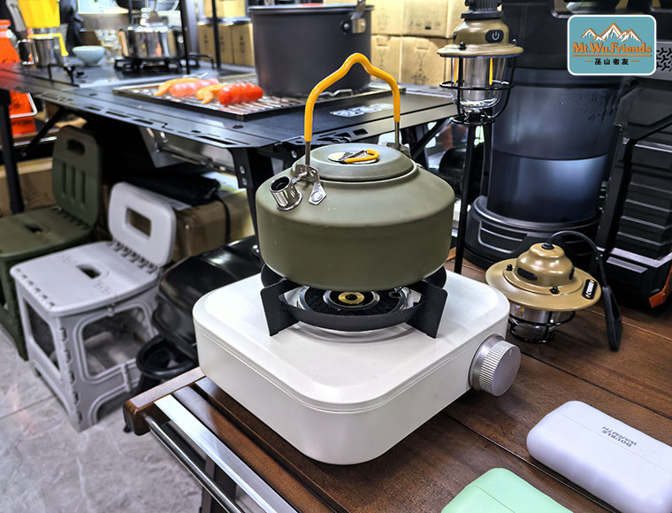 巫山老友户外卡式炉具分体式便捷式新款露营炊具煮茶燃气炉分离式详情5