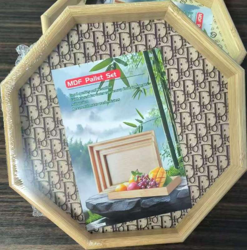 Handicrafts, gifts, shell trays, decorative fruit plates, ornaments, dried fruit baskets, candy boxes, trays, home furnishings, bamboo fruit plates Specification image