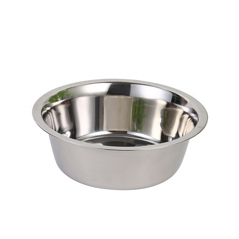 Pet stainless steel inner bowl, multi-functional dining plate and drinking bowl for cats and dogs, large-capacity durable pet food utensils, pet supplies, cat bowls and dog bowls Item Picture