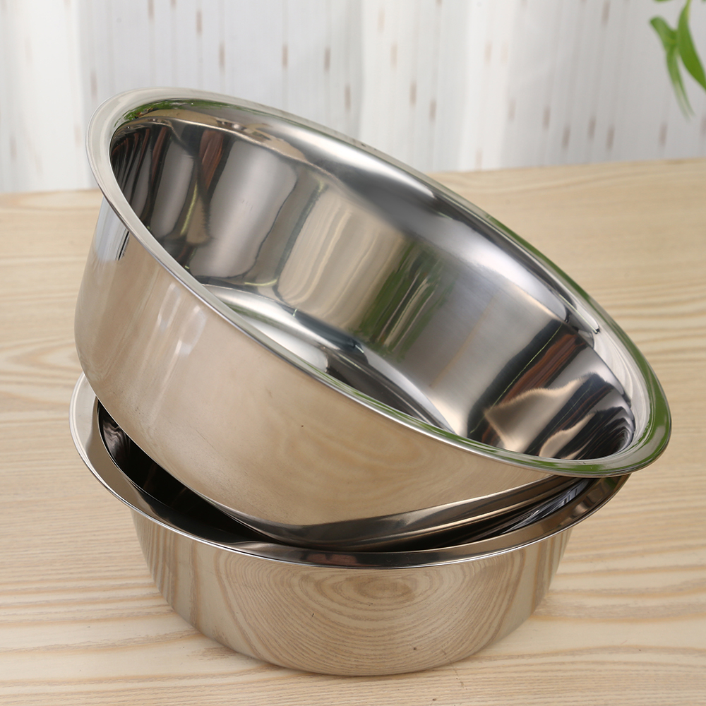 Pet stainless steel inner bowl, multi-functional dining plate and drinking bowl for cats and dogs, large-capacity durable pet food utensils, pet supplies, cat bowls and dog bowls details Picture