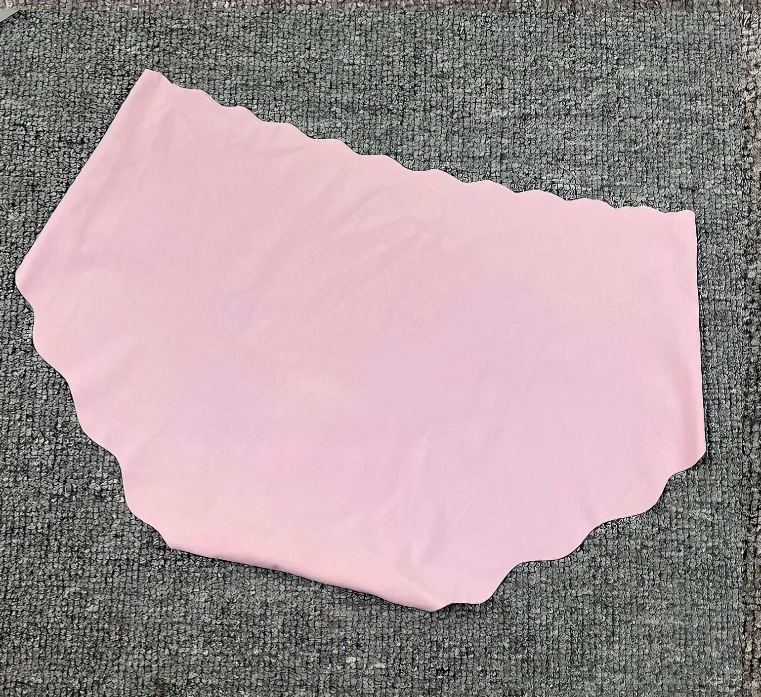 European and American women's underwear export, ice silk seamless girls' underwear, solid color breathable one-piece women's triangle pants, bottom and waistband women's three-family pants details Picture
