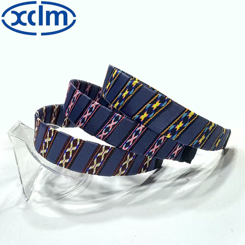 Retro hair clips, wide-brimmed hair bands, embroidered ethnic floral hair clips, face wash headbands, new hair accessories, exquisite Item Picture