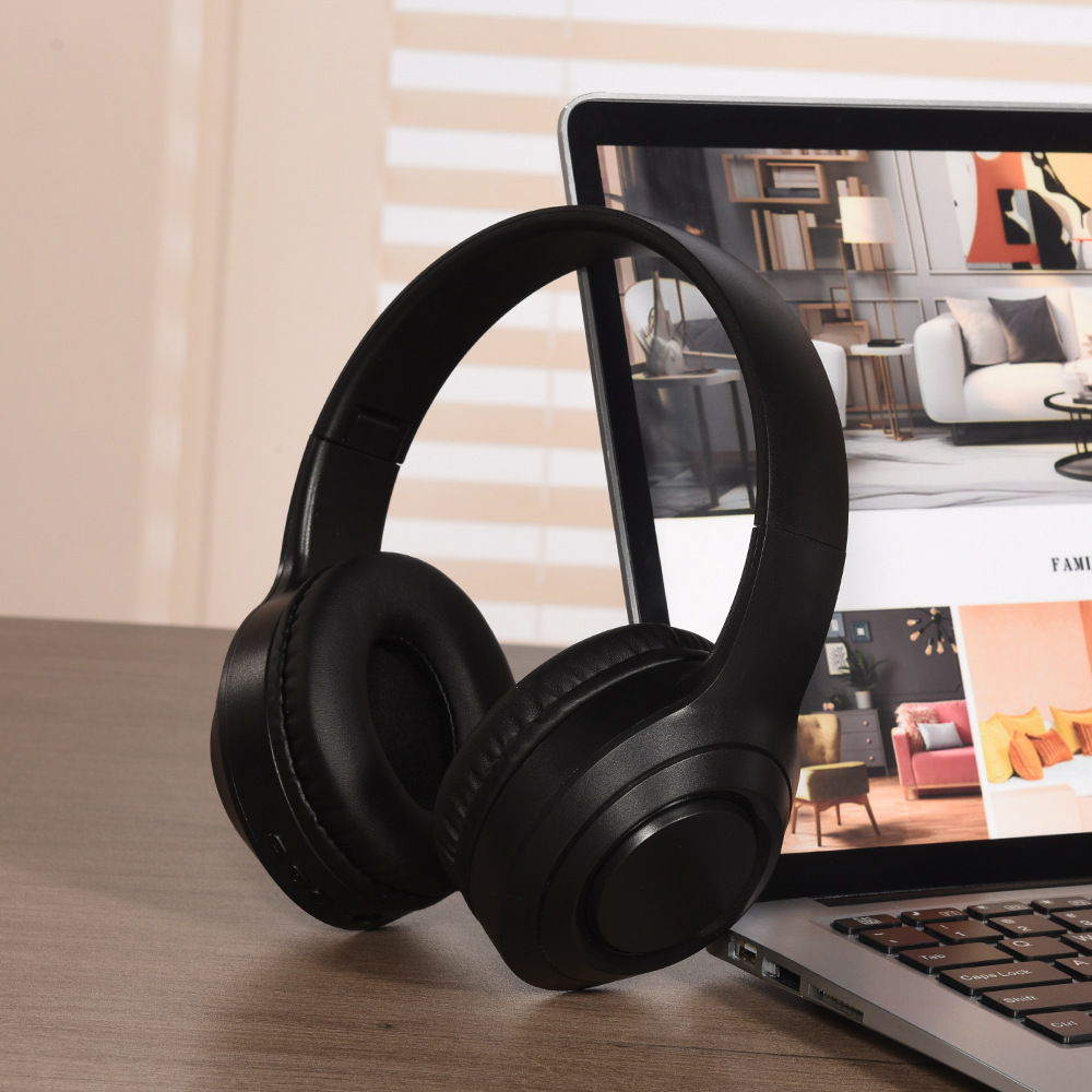 W9 wireless Bluetooth headphones, Bluetooth version 5.4, high-quality sound, folding design, three color options, ultra-long battery life of 120 hours details Picture