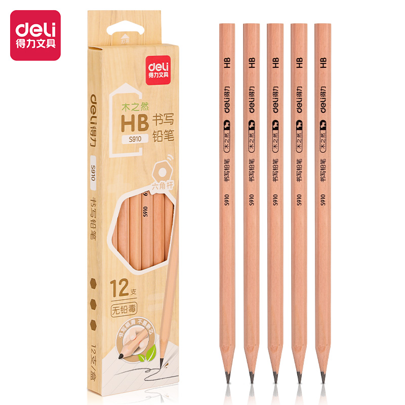 Right hand 12pcs/box lápiz HB color madera Item Picture
