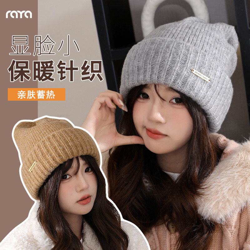 Hat Women's Autumn and Winter 2024 New style ear-protecting, knitted, warm woolen hat, headband, cold hat for winter Application Scenario
