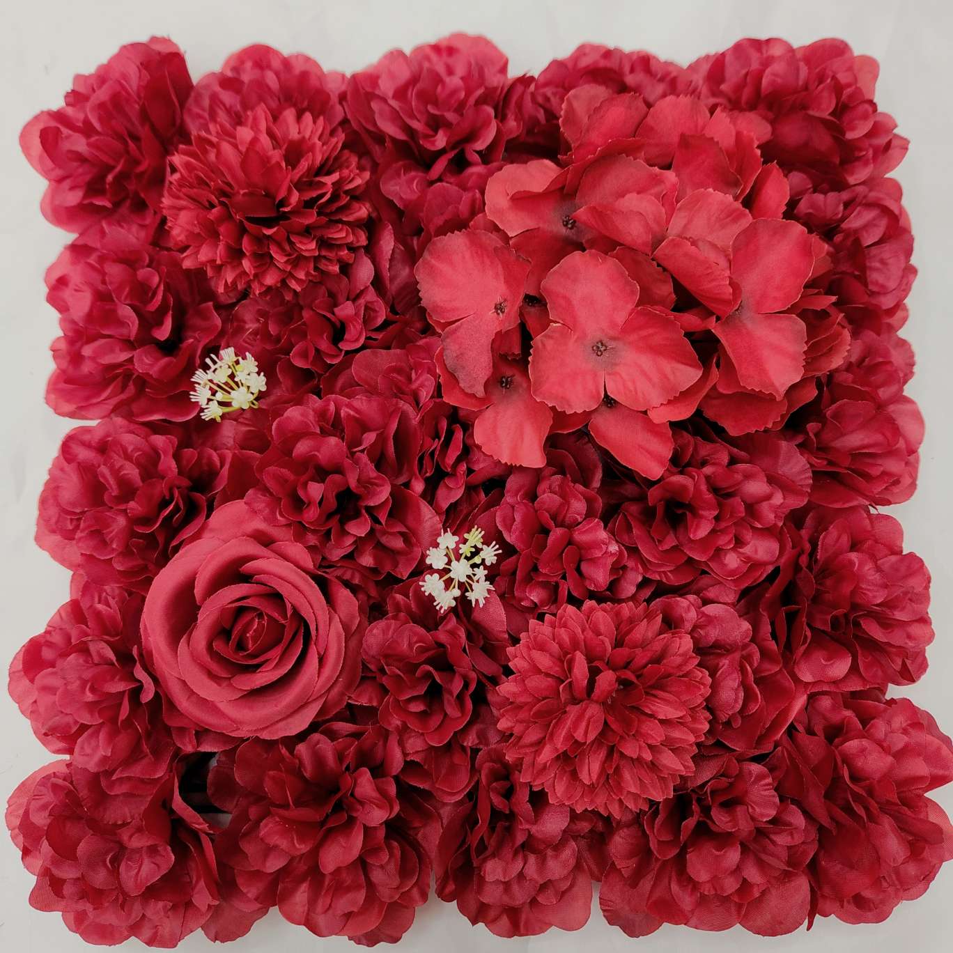 30X30 arreglo de flores oficina simulación cultural jardinería antorcha de rosas grande guía de noche juego de flores simulación accesorios para el pelo DIY crochet simulación flor de rosas detail image 4