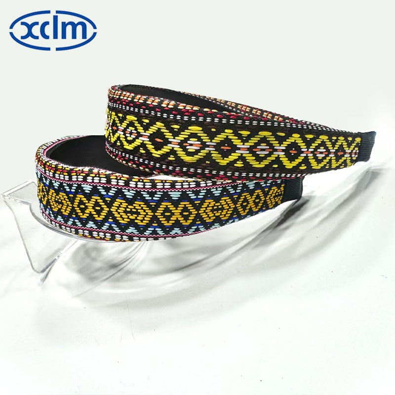 Retro hair clips, anti-slip wide-edge ethnic hair bands, floral hair clips, face-washing style, adult headbands, new hair accessories and headwear details Picture