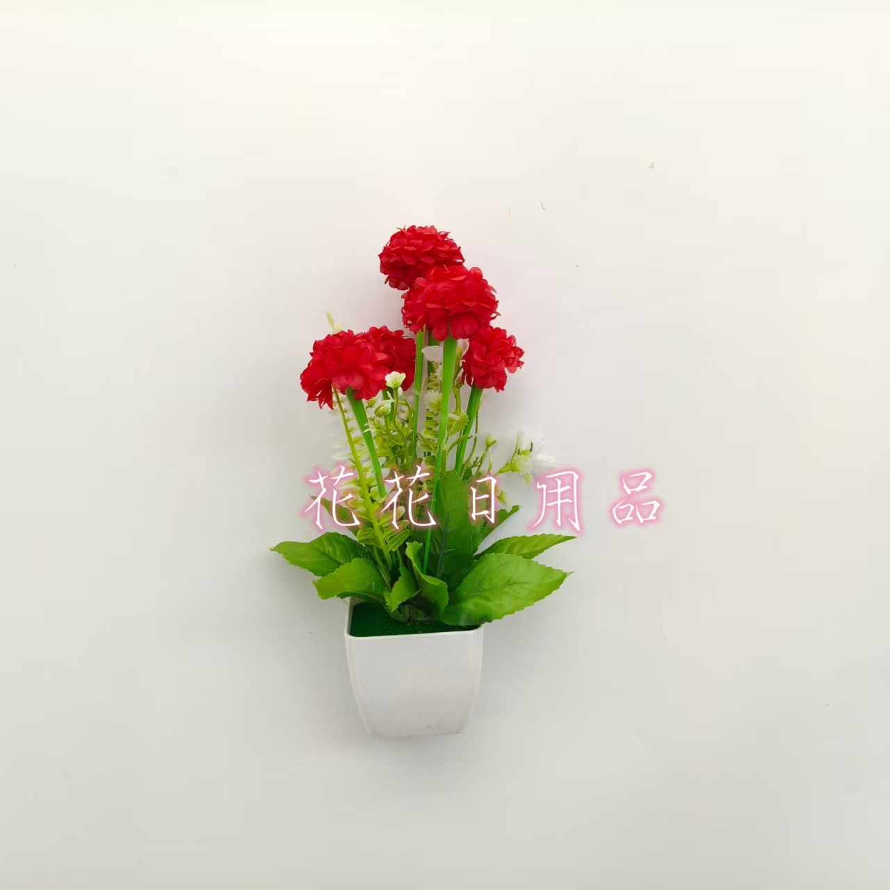2025菊花花环/花篮/圣诞大号蝴蝶结/带音乐水晶球/礼品包装篮细节图