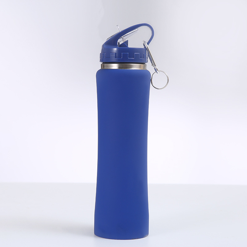 750ML waist-shaped cup, large-capacity stainless steel straw cup, insulated cup, slim waist cup, portable water bottle, travel cup pic 7