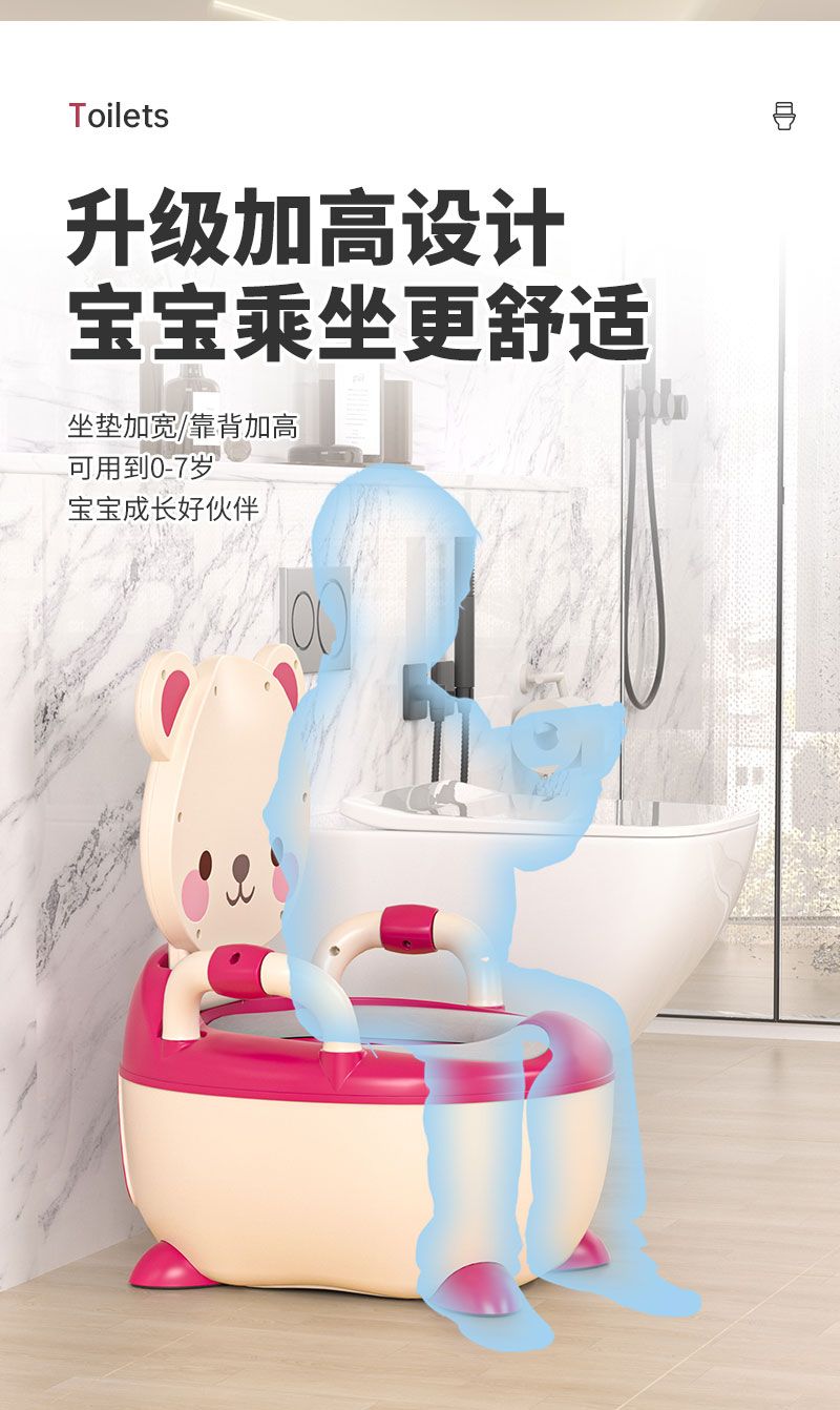 儿童马桶坐便器小男孩女宝宝婴幼儿专用训练厕所家用便盆尿桶尿盆详情图9