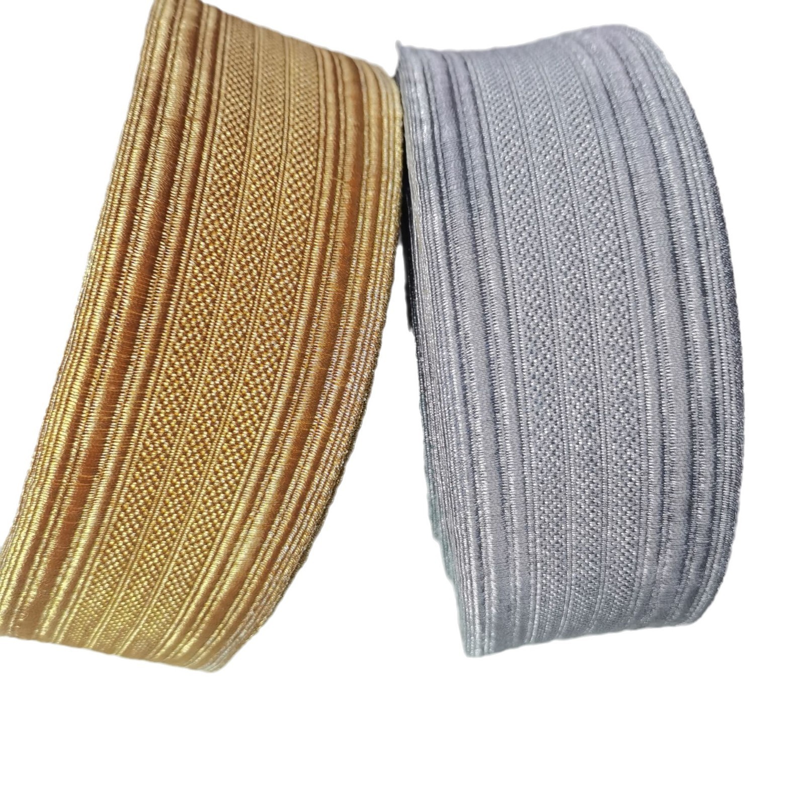 彩色松紧/松紧带/玉米纹松紧带/松紧织带/双层松紧产品图