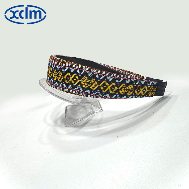 Retro hair clips, anti-slip wide-edge ethnic hair bands, floral hair clips, face-washing style, adult headbands, new hair accessories and headwear Specification image