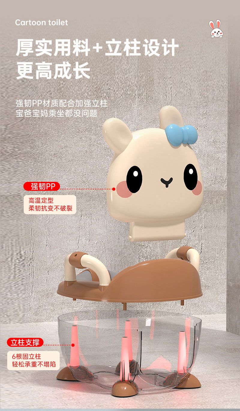 Children's toilet seat, special for boys and girls, large infant urinal, children's urinal bucket, household detail image 10