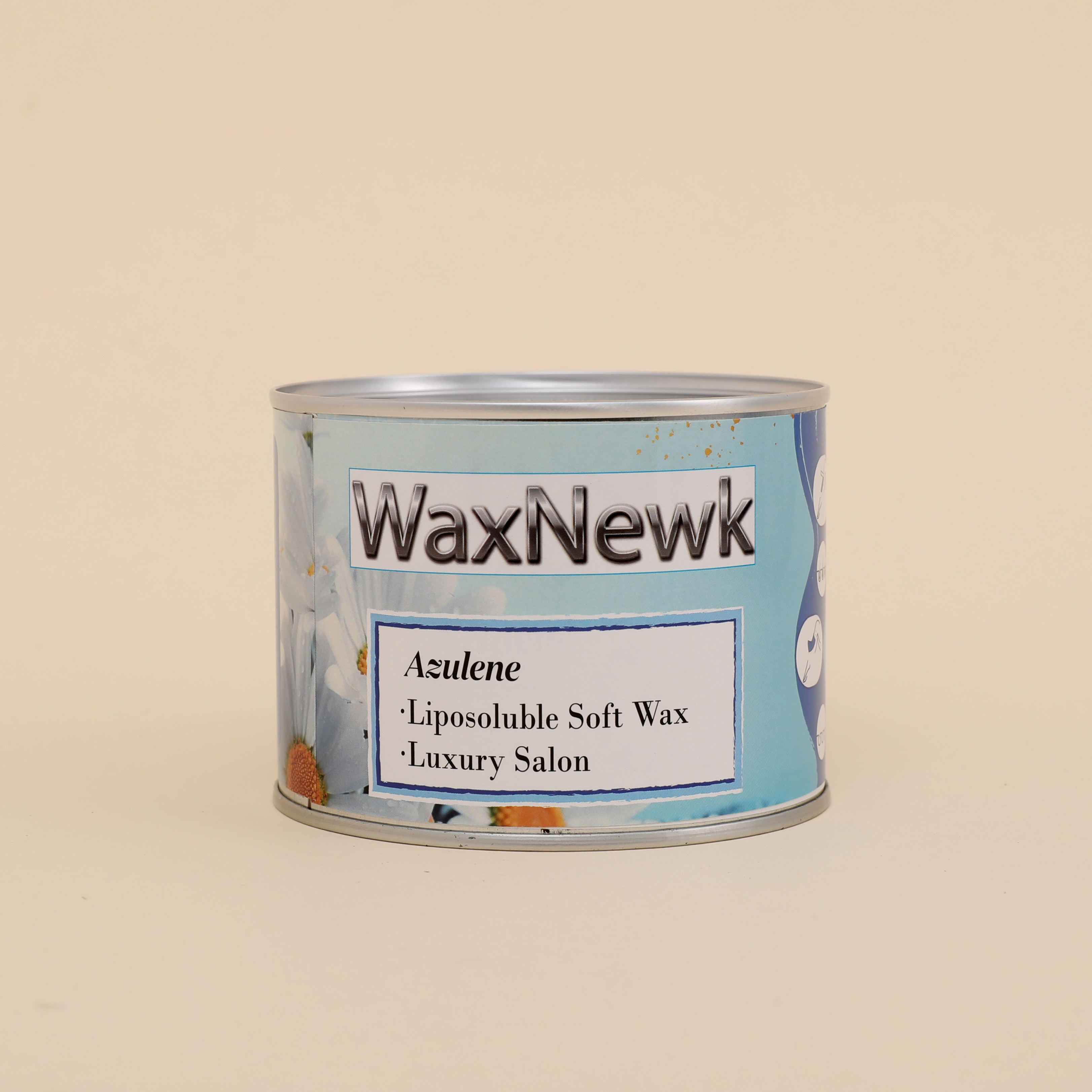 外贸专供WaxNewK 400克洋甘菊暖蜡 soft wax 美容院质量脱毛蜡