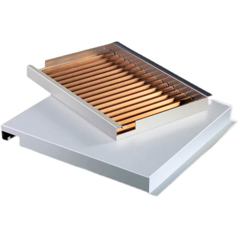 徳莱宝工程天花吊顶勾搭铝单板室内装修装饰铝合金板材冲孔板铝 金属材料细节图